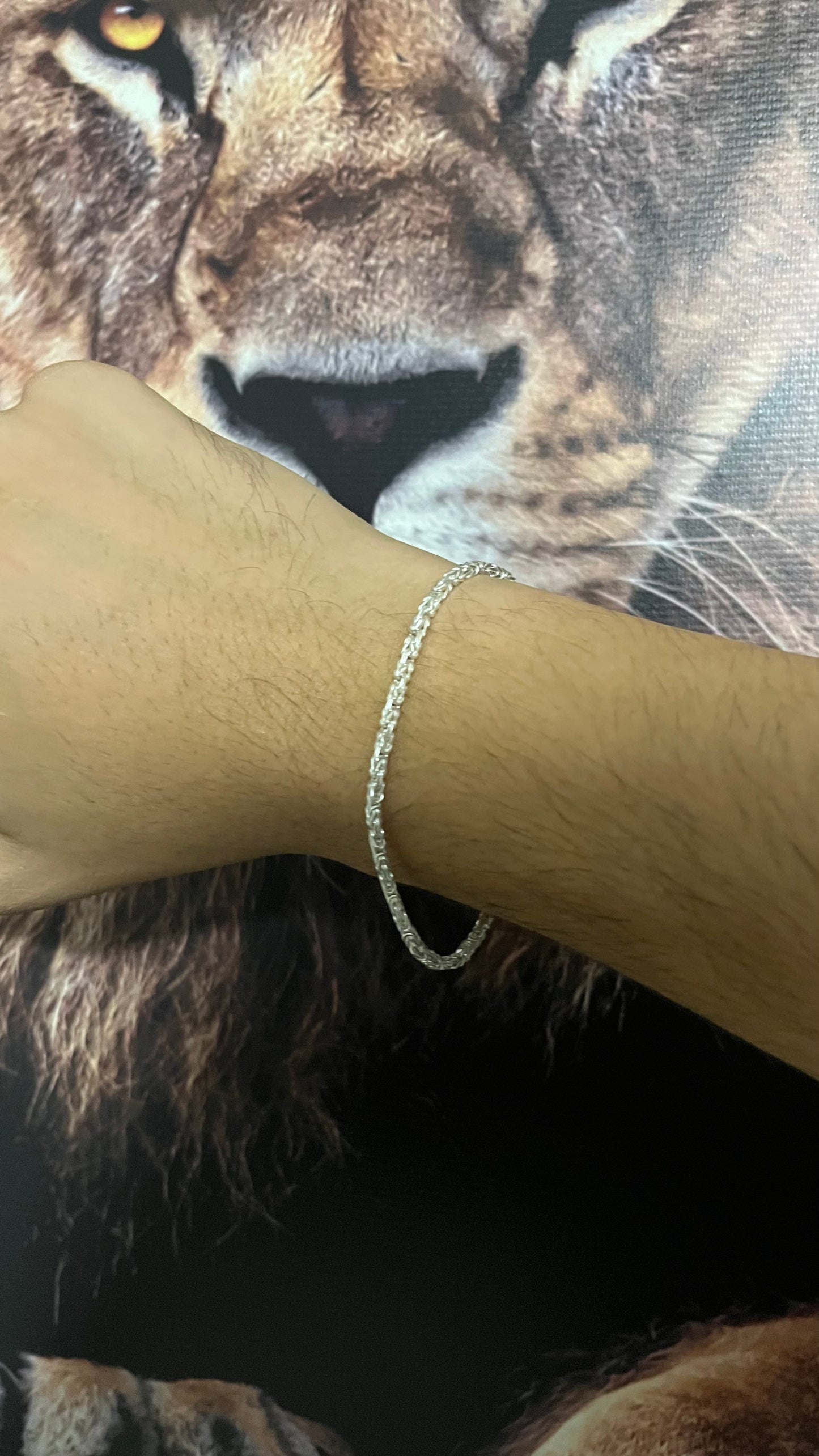 PULSEIRA BIZANTINE 4MM x 21CM