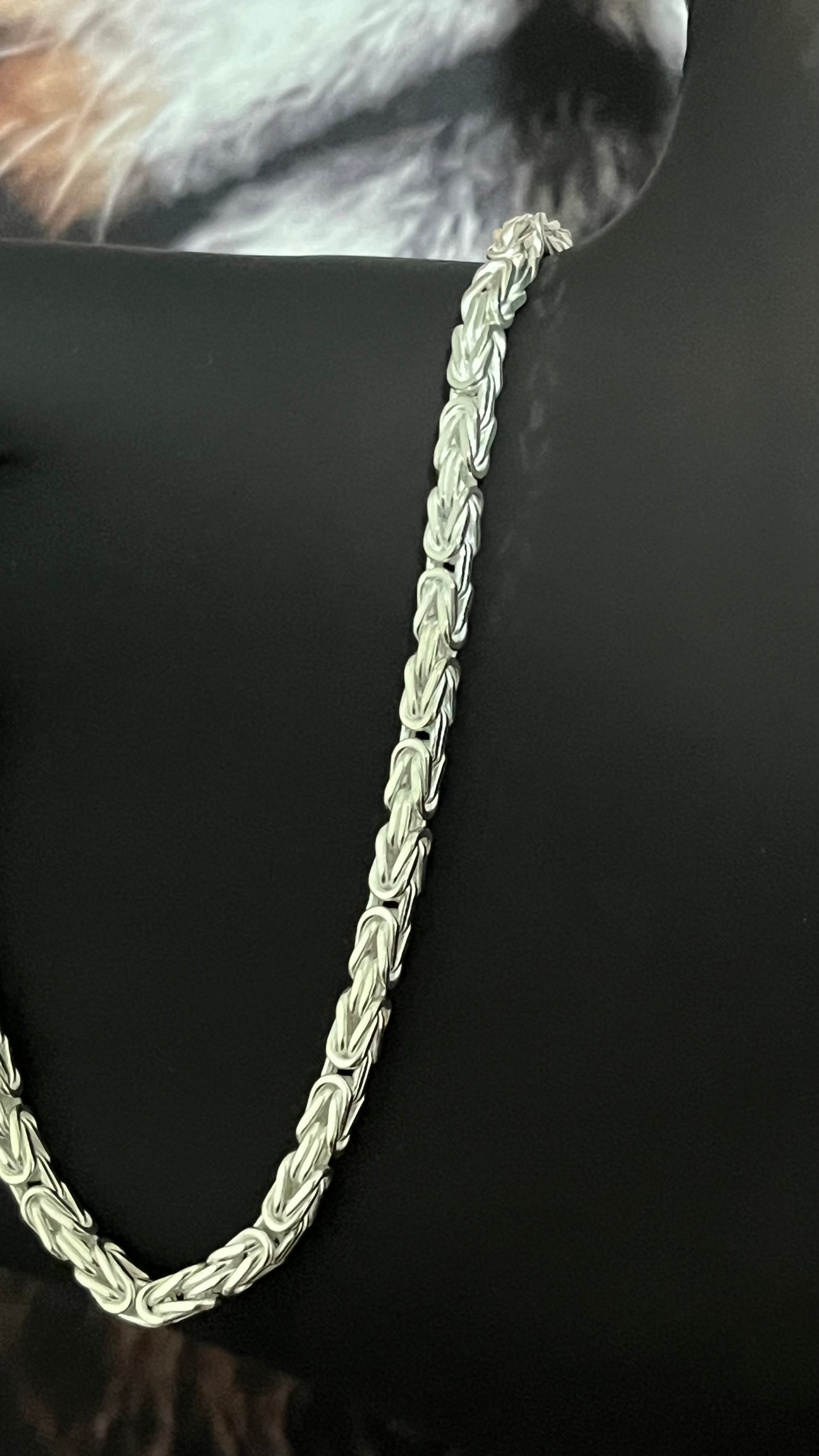 CORRENTE BIZANTINE/PERUANA 5MM X 70CM