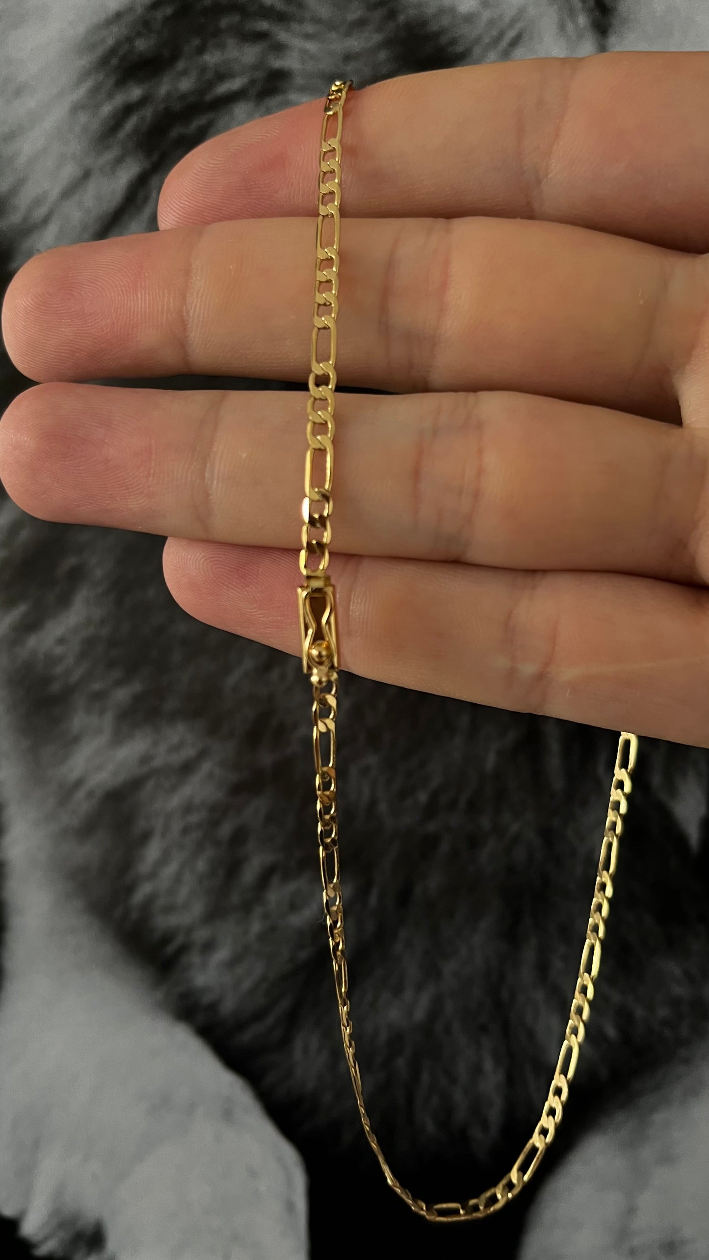 CORRENTE ELO 3x1 60CM X 3MM + PLACA DE JESUS