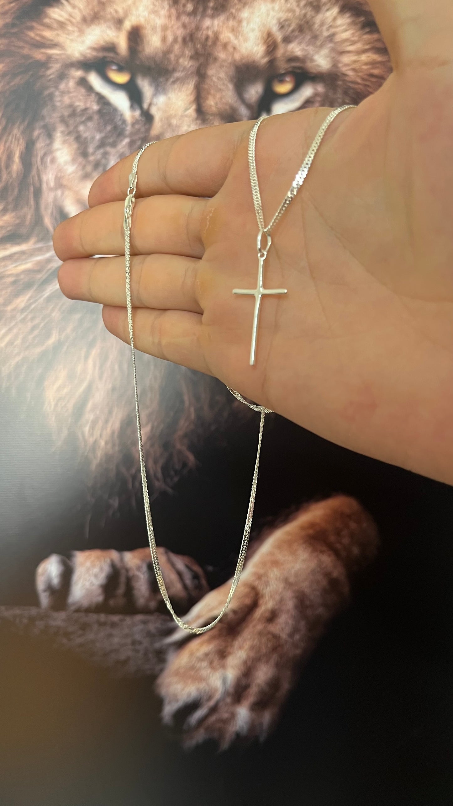 CORRENTE ELO DUPLO 2MM x 70CM + PINGENTE PALITO;