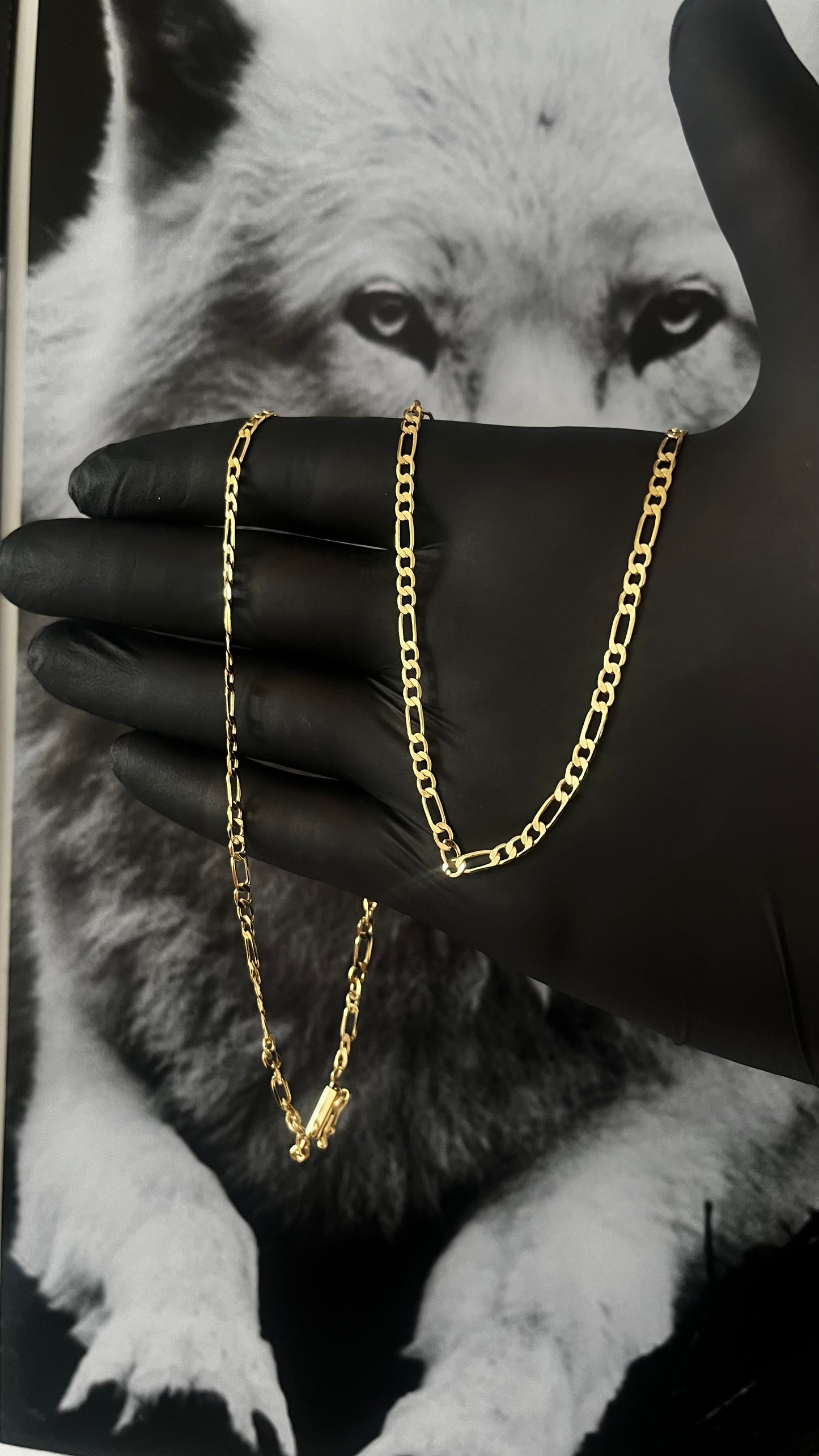 CORRENTE ELO 3x1 60CM X 3MM