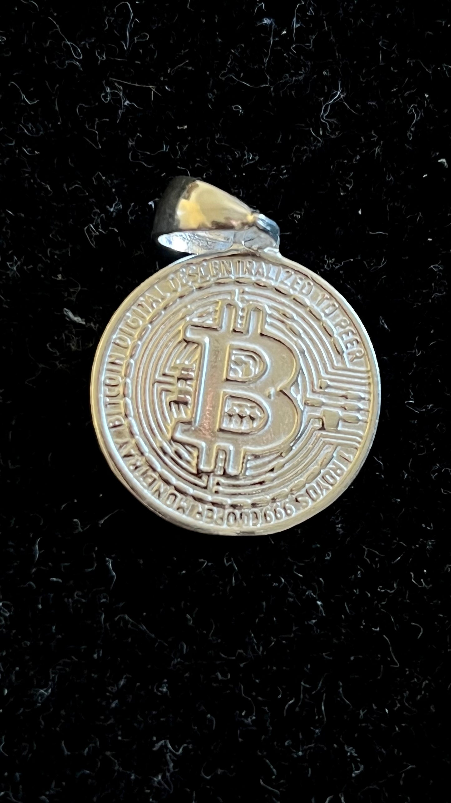 PINGENTE BITCOIN