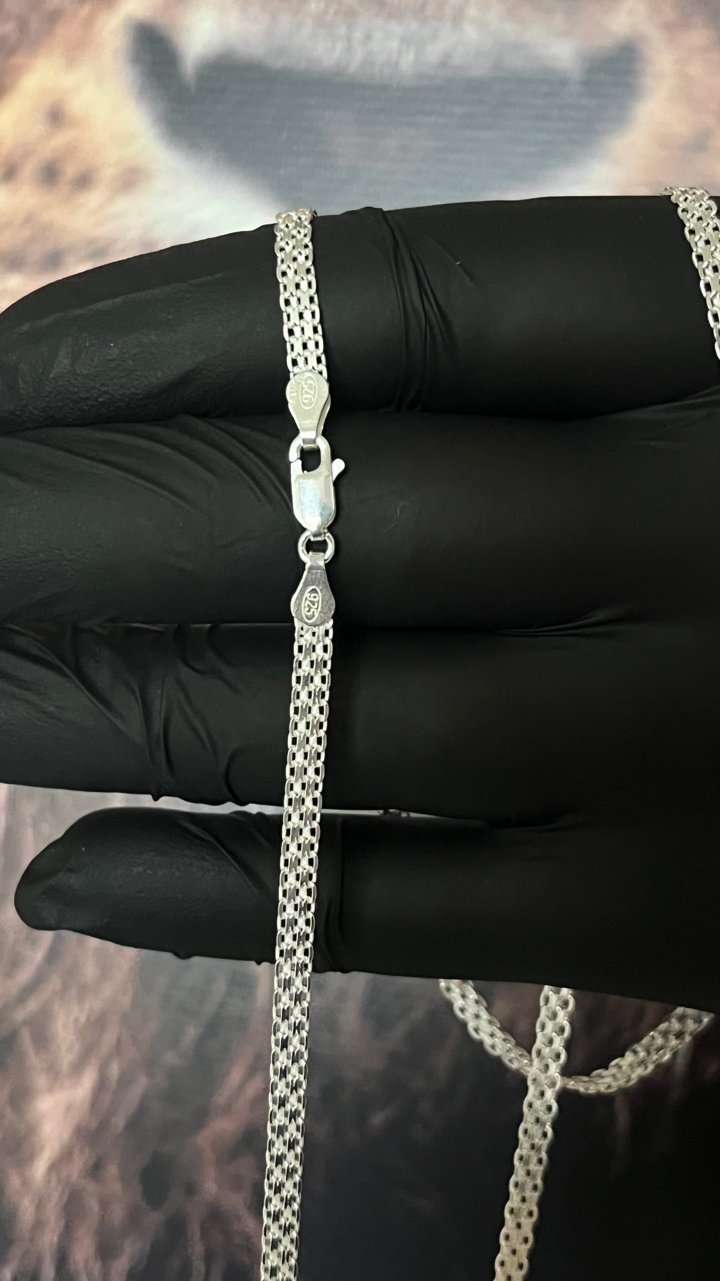 CORRENTE ESTEIRA/BISMAK 3,5MM X 70CM + PINGENTE LEÃO DE JUDÁ