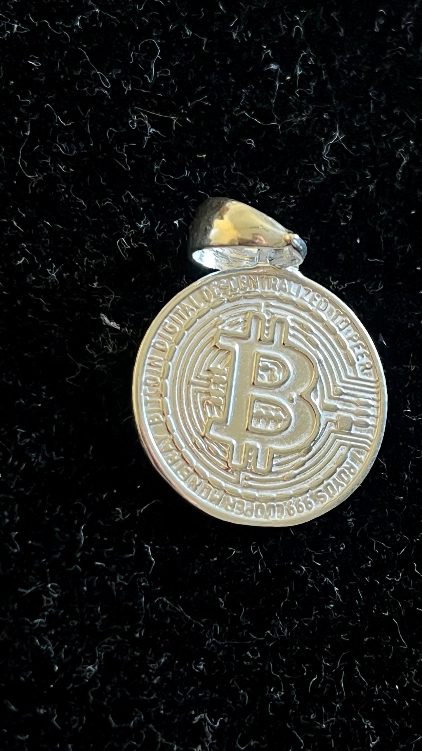 PINGENTE BITCOIN