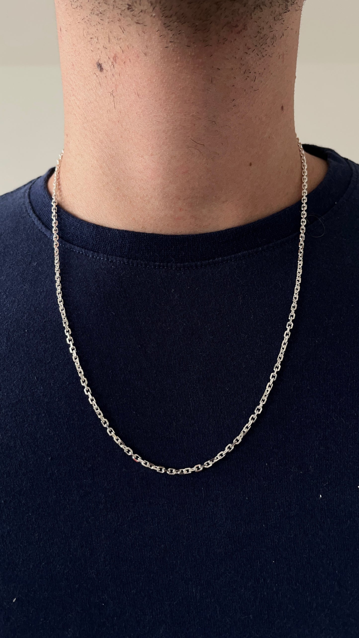 CORRENTE CARTIER/CADEADO 3MM X 60CM