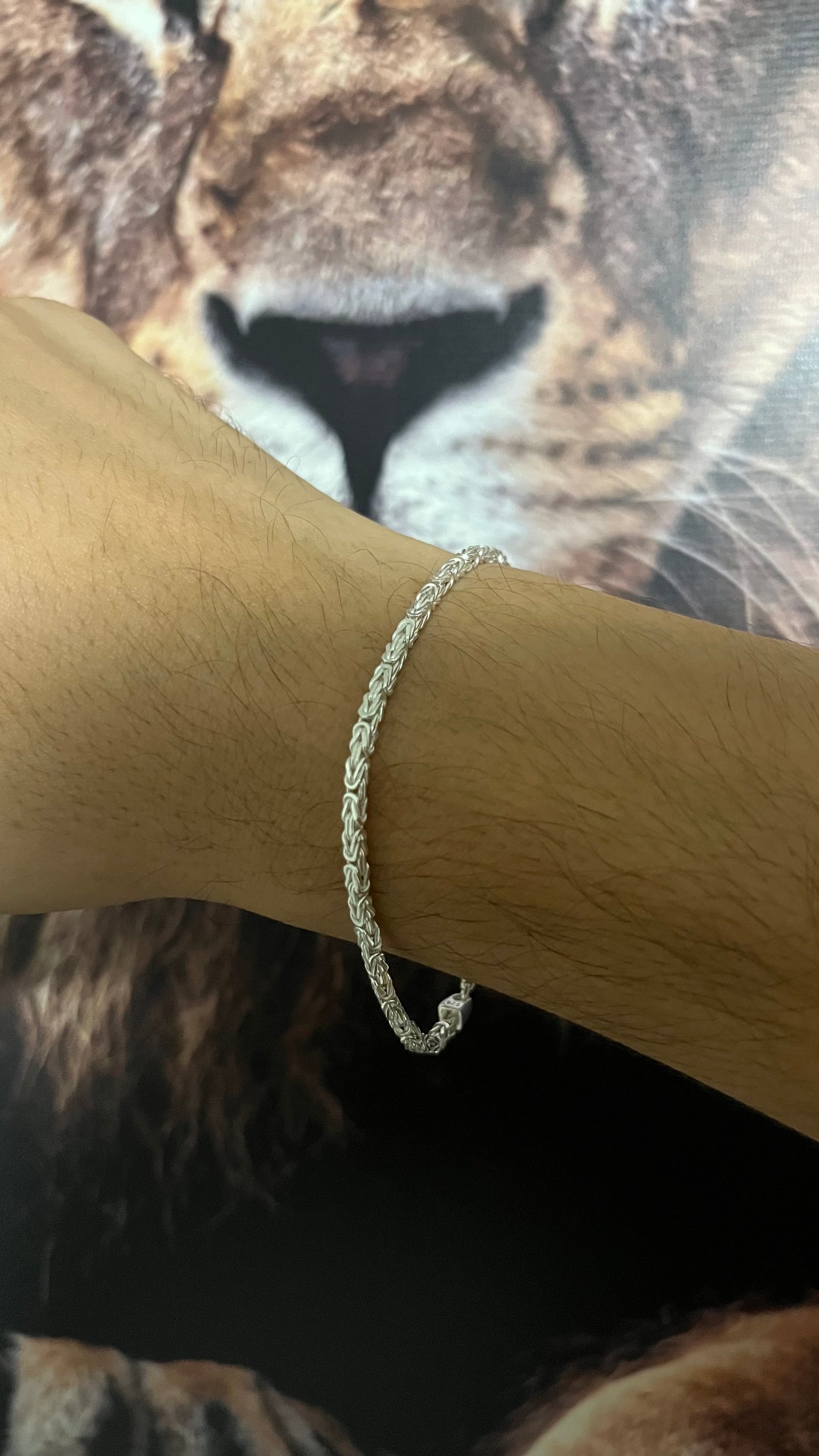 PULSEIRA BIZANTINE 4MM x 21CM