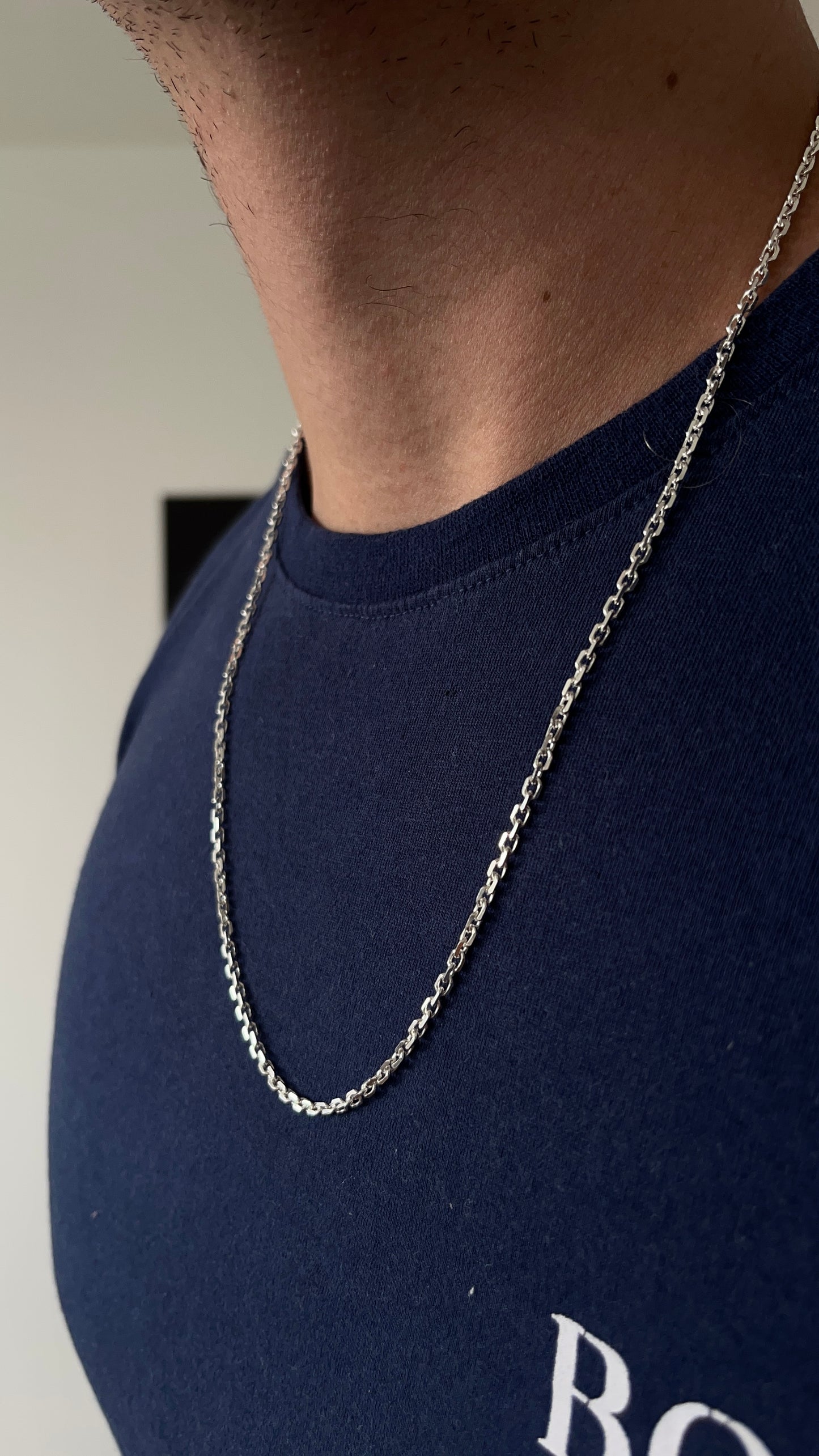 CORRENTE CARTIER/CADEADO 3MM X 60CM