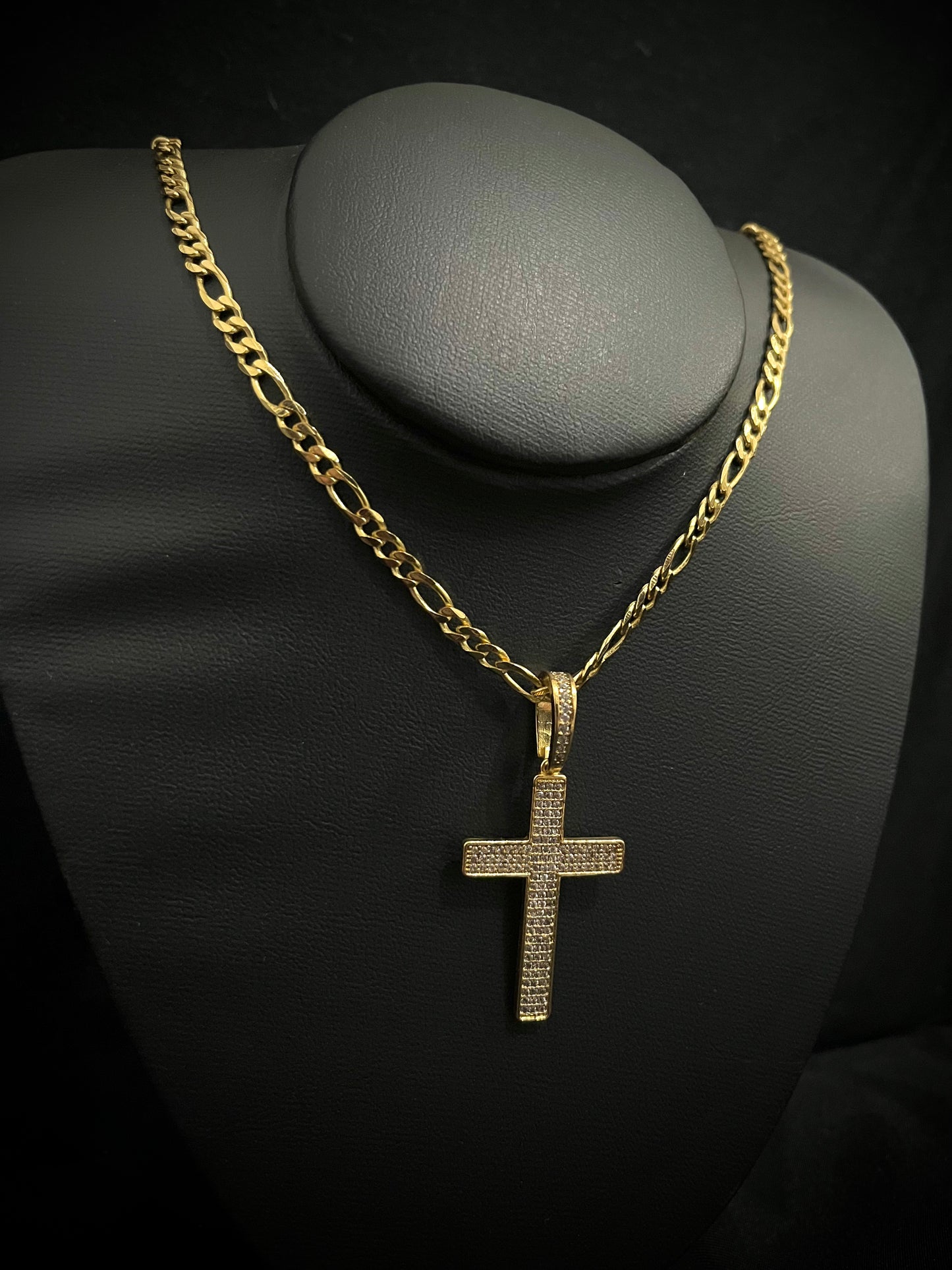 CORRENTE 3x1 70CM X 5MM COM CRUCIFIXO