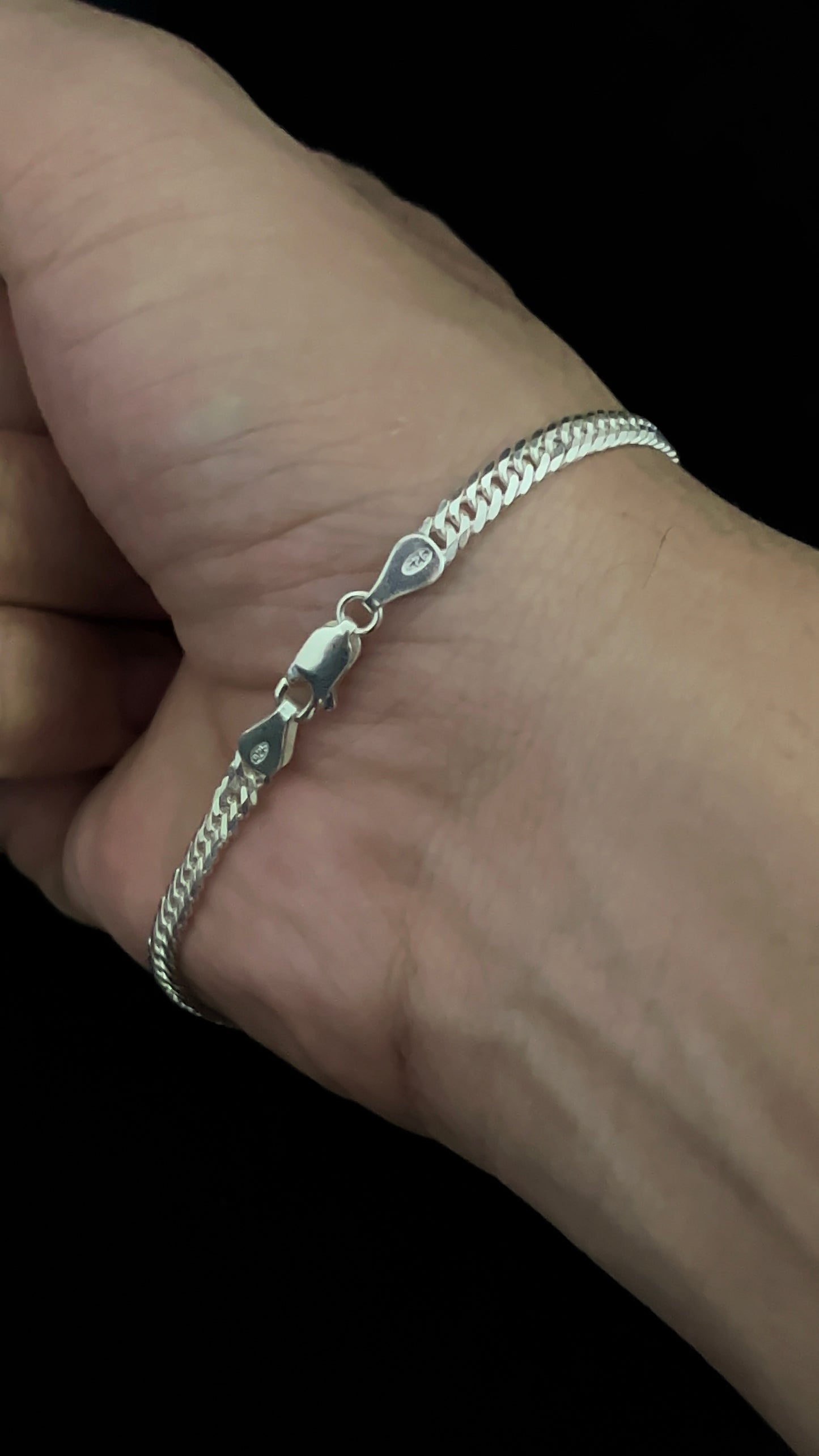 PULSEIRA ELO DUPLO x 4MM;