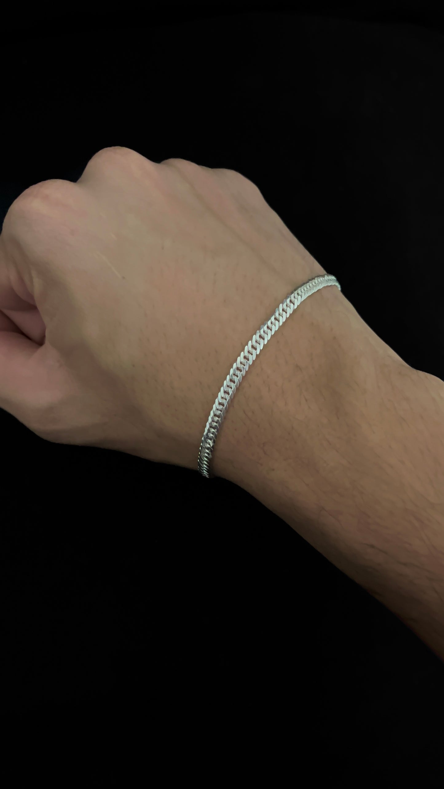 PULSEIRA ELO DUPLO x 4MM;