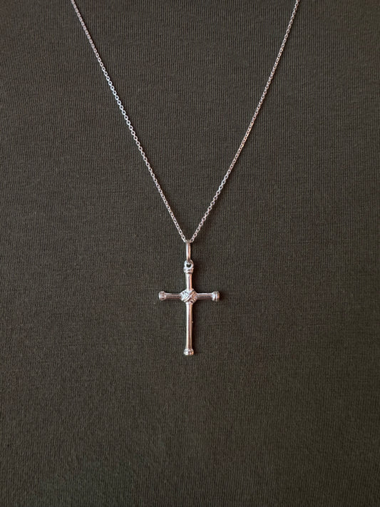 CORRENTE CARTIER 1,5MM X 60cm + PINGENTE CRUZ