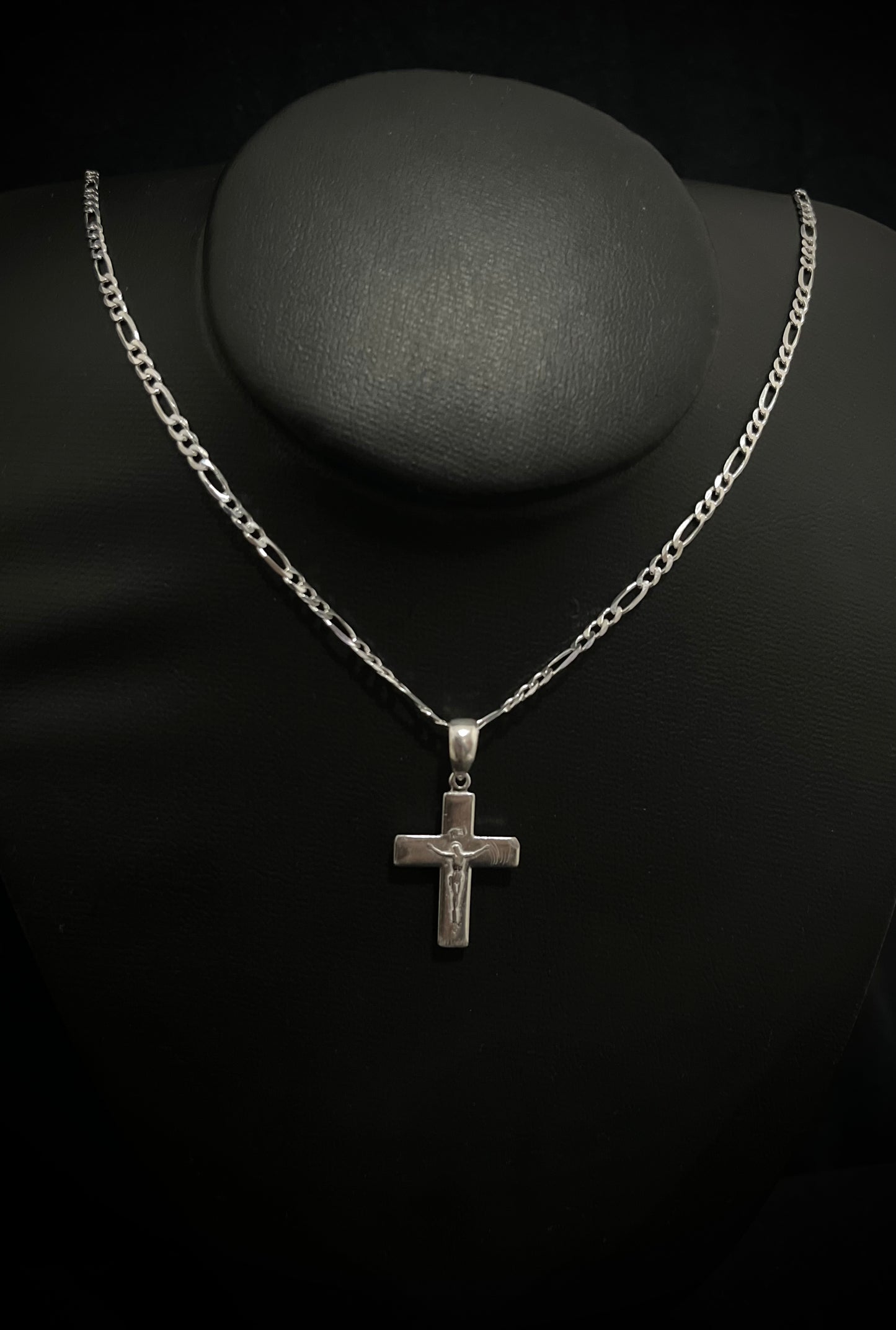 CORRENTE 3x1 70CM x 3MM COM CRUCIFIXO